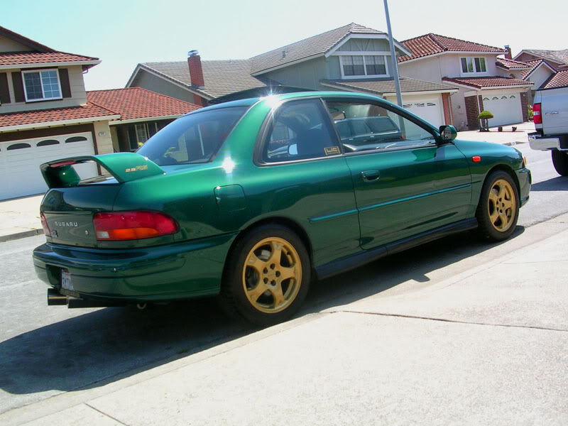 Illustration for article titled The Official St. Patrick's Day Green Subaru Thread: